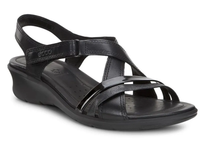 felicia_sandal_black_leat_0.webp Felicia Sandal Black Leather Adjustable Strap Wedge Sandal