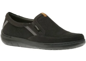 FitSync Black Slip-On Loafer