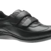 Flora Black Double Strap Sneaker