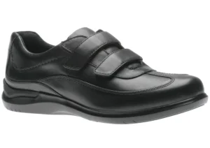 Flora Black Double Strap Sneaker