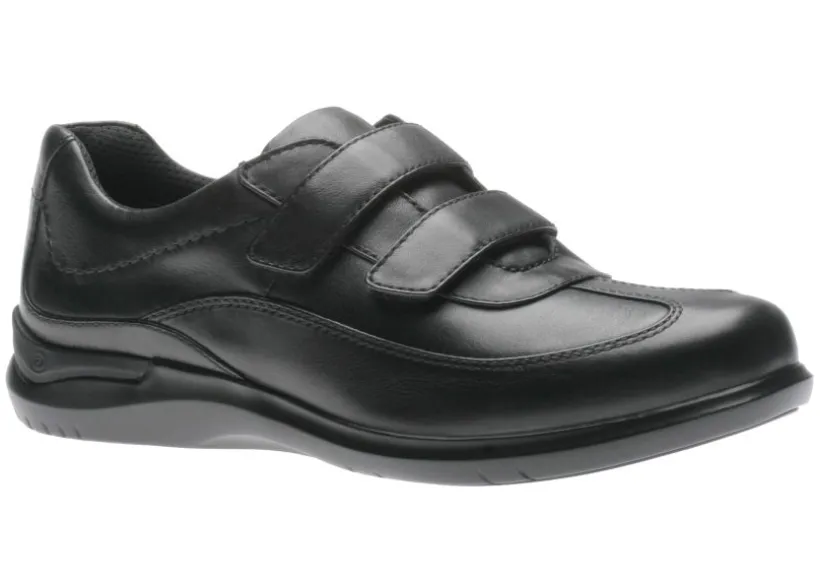 flora_black_double_strap__0.webp Flora Black Double Strap Sneaker