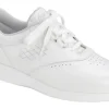 Freetime White Leather Walking Shoe