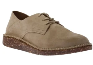 Gary Unisex Sand Suede Leather Lace-Up Sneaker