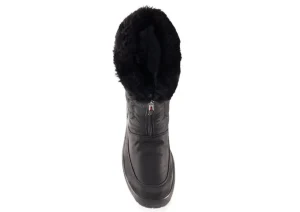 Gemma Black Winter Boot