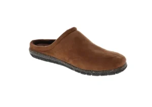 George Spice Brown Slip-On Slipper