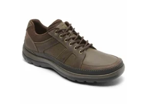 Get Your Kicks Dark Brown Leather Wide Width Mudguard Blucher Sneaker