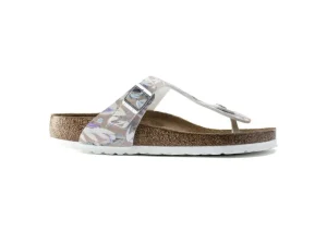 Gizeh Birko-Flor Floral Rose Thong Sandal