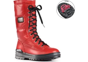 Glamour Red Winter Boot