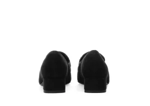 Glimmer Black Suede