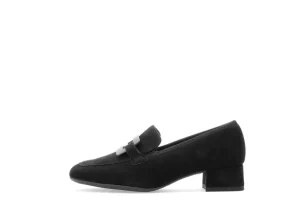 Glimmer Black Suede