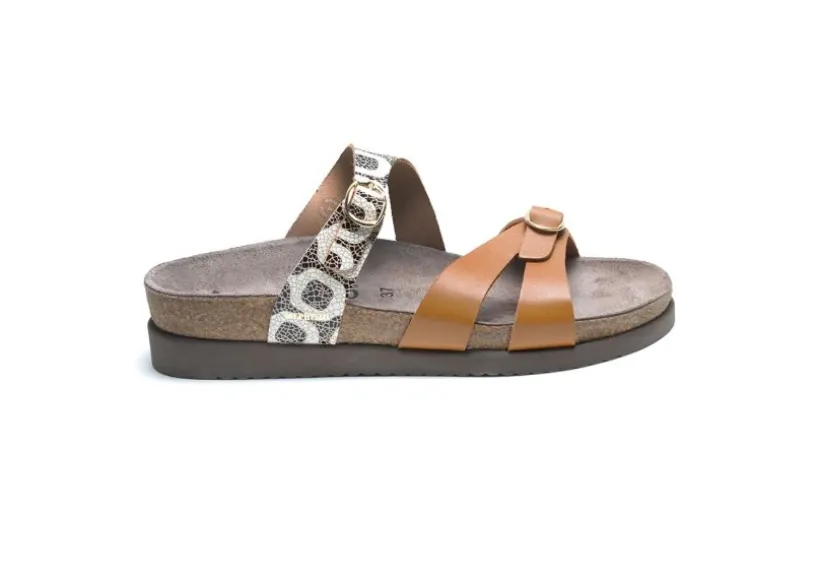 hannel_copacabana_camel_w_1.webp Hannel Copacabana Camel Waxy Leather Slide Sandal