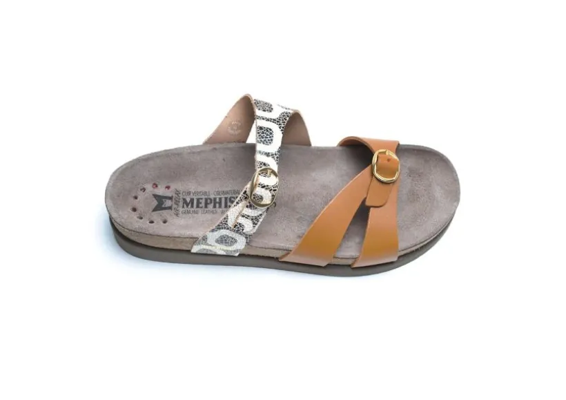 hannel_copacabana_camel_w_3.webp Hannel Copacabana Camel Waxy Leather Slide Sandal