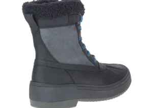 Haven Mid Lace Polar Waterproof Black Boot