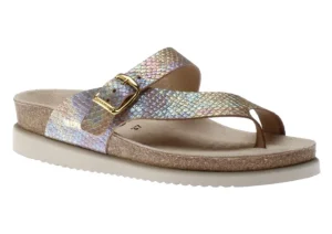 Helen Gold Multicoloured Reptilia Thong Sandal