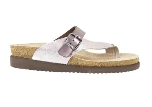 Helen Mix Old Pink Metallic Thong Sandal
