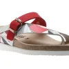 Helen Mix Red Thong Sandal