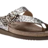 Helen Panthera Brown Thong Sandal