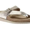 Helen Zebra Grey Thong Sandal
