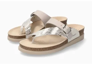 Helen Zebra Grey Thong Sandal