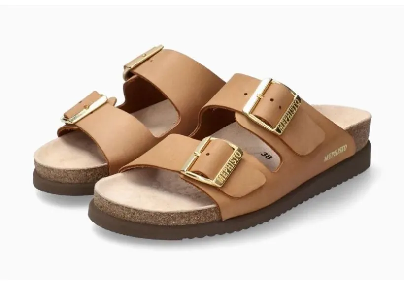 hester_camel_brown_scratc_2.webp Hester Camel Brown Scratch Gold Buckle Slide Sandal