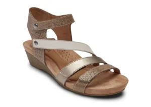 Hollywood 4-Strap Brown Sandal