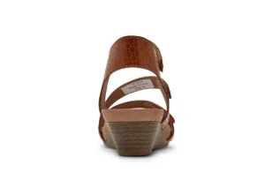 Hollywood 4-Strap Tan Sandal