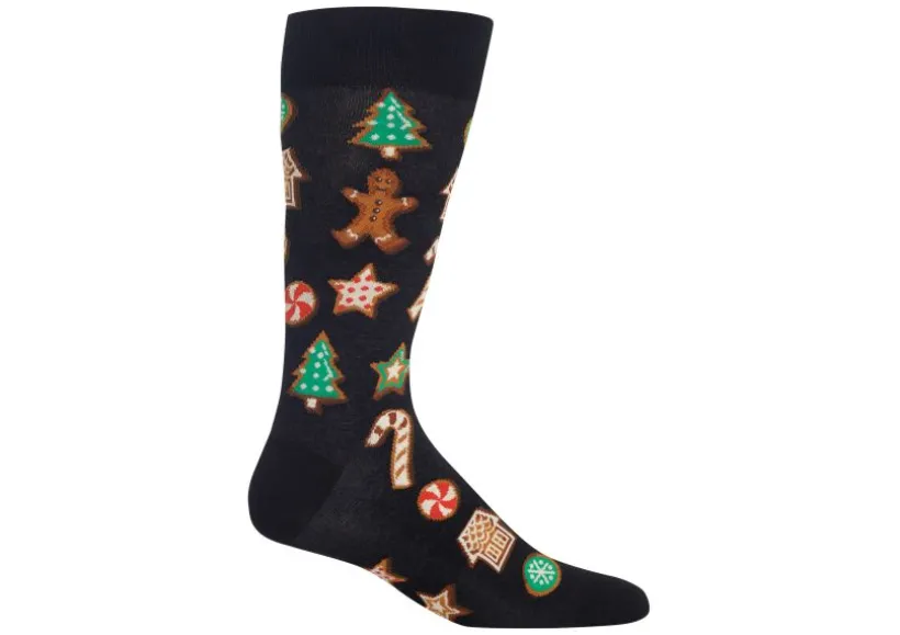 hotsox_mens_christmas_coo_1.webp Hotsox Men's Christmas Cookies Crew Socks