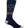 Hotsox Men's I Wheelie Like You Crew Socks