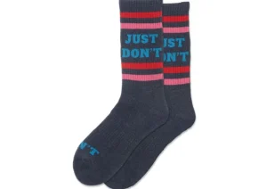Hotsox Women's Just Don't Sport Crew Socks