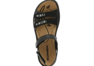 Ibiza 86 Black Leather Slingback Sandal