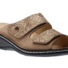 Jamaica Sesame Beige Slide Wedge Sandal