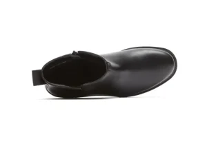 James Black Leather Waterproof Chelsea Boot