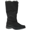 Janet Black Mid-Calf Winter Boot