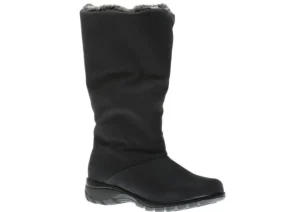Janet Black Mid-Calf Winter Boot