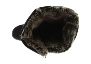 Janet Black Mid-Calf Winter Boot