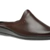 Jerry Wine Leather Slipper