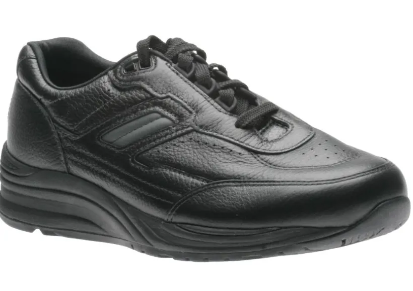 journey_black_leather_lac_0.webp Journey Black Leather Lace-Up Walking Shoe