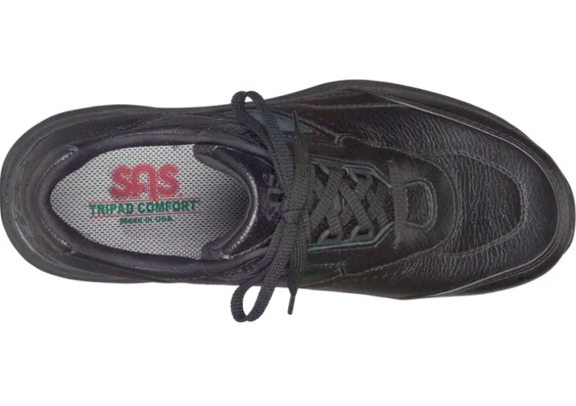 journey_black_leather_lac_3.webp Journey Black Leather Lace-Up Walking Shoe