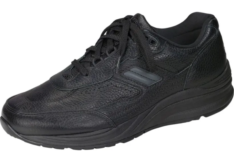 journey_black_leather_lac_4.webp Journey Black Leather Lace-Up Walking Shoe