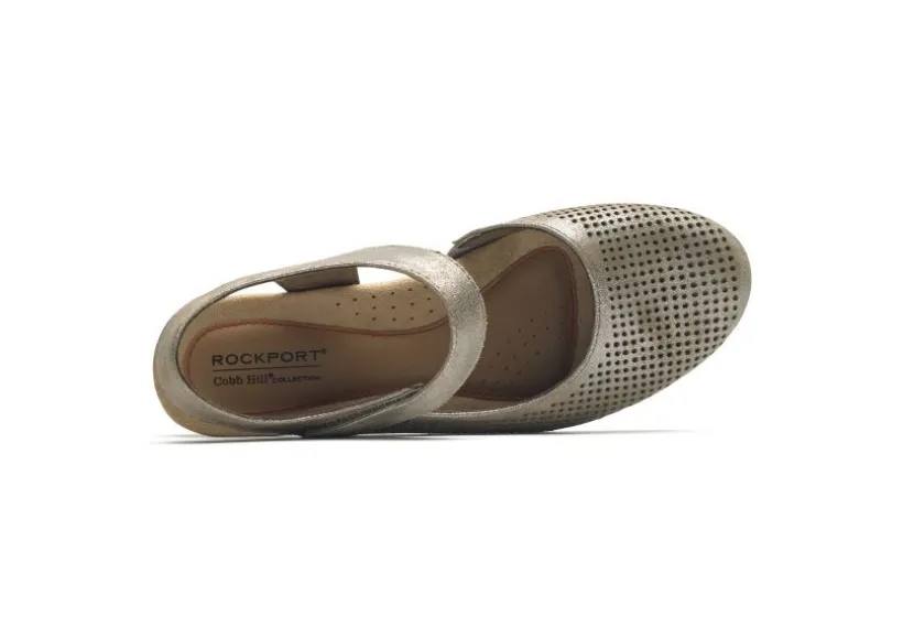 judson_metallic_perforate_2.webp Judson Metallic Perforated Leather Wedge Sandal