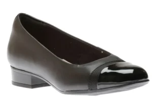 Juliet Monte Black Leather Slip-On