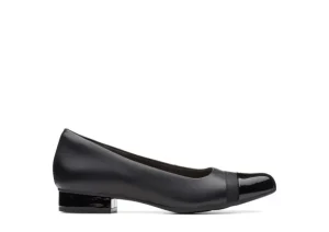 Juliet Monte Black Leather Slip-On