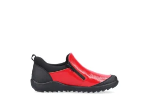 Jura Scuba Red Patent Slip-On Walking Shoe