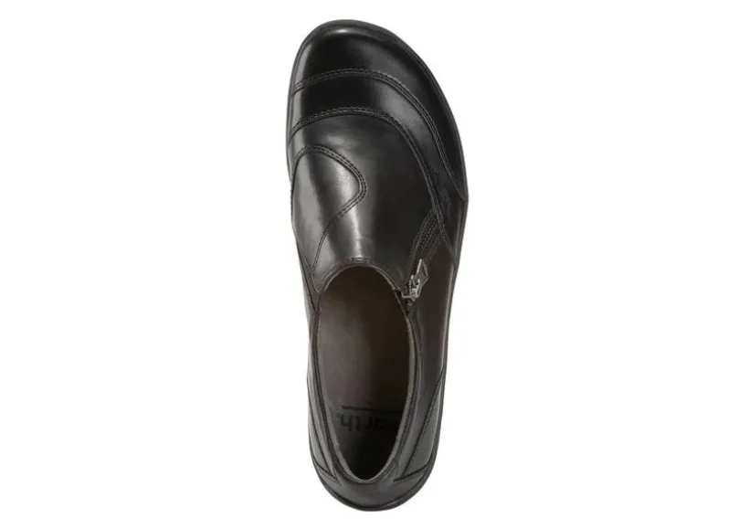 kara_faraday_black_leathe_1.webp Kara Faraday Black Leather Zipper Slip-On Shoe