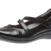 Kara Galilei Black Perforated Leather Mary Jane Shoe