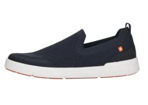 Knitup 173 Blue Mesh Slip-On Sneaker