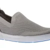 Knitup 173 Grey Mesh Slip-On Sneaker