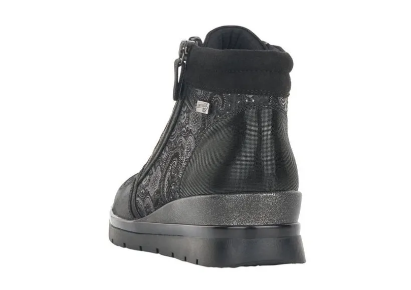 korfu_black_paisley_wedge_3.webp Korfu Black Paisley Wedge Ankle Boot