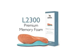 L2300 Men's Premium Memory Foam Orthotics - Insole for Extra Comfort