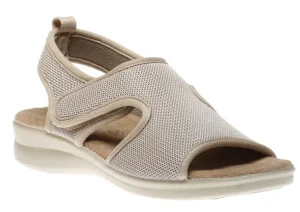 Ladies Velcro Biege
